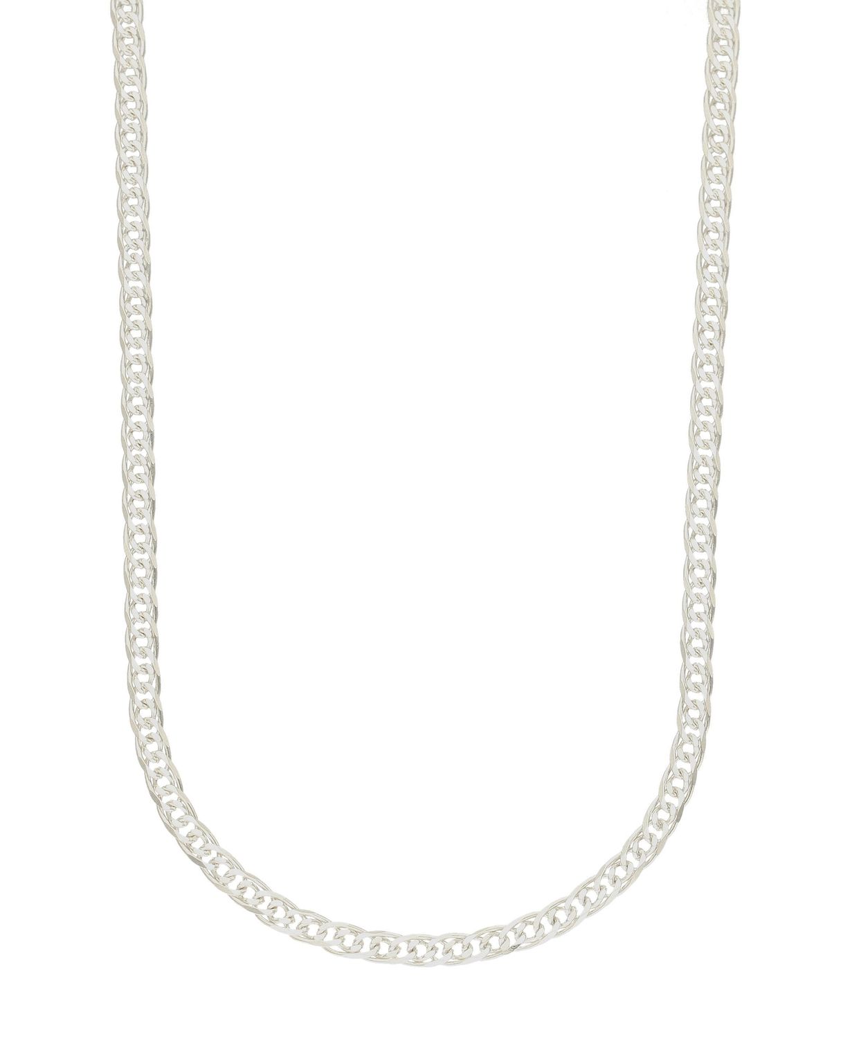 Srebrny łańcuszek 925 mona lisa 3 mm DIA-LAN-5978-925 3mm. Srebrny łańcuszek o prostym i klasycznym splocie typu mona lisa. Efektowny splot, który przez swoją uniwersalną strukturę stworzy idealną bazę do swobodnego doboru dod (1).jpg